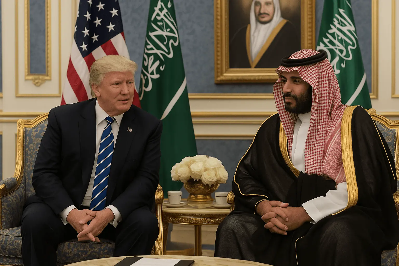 Pirmasis D. Trumpo vizitas į užsienį: lanko Saudo Arabiją, Katarą ir Jungtinius Arabų Emiratus