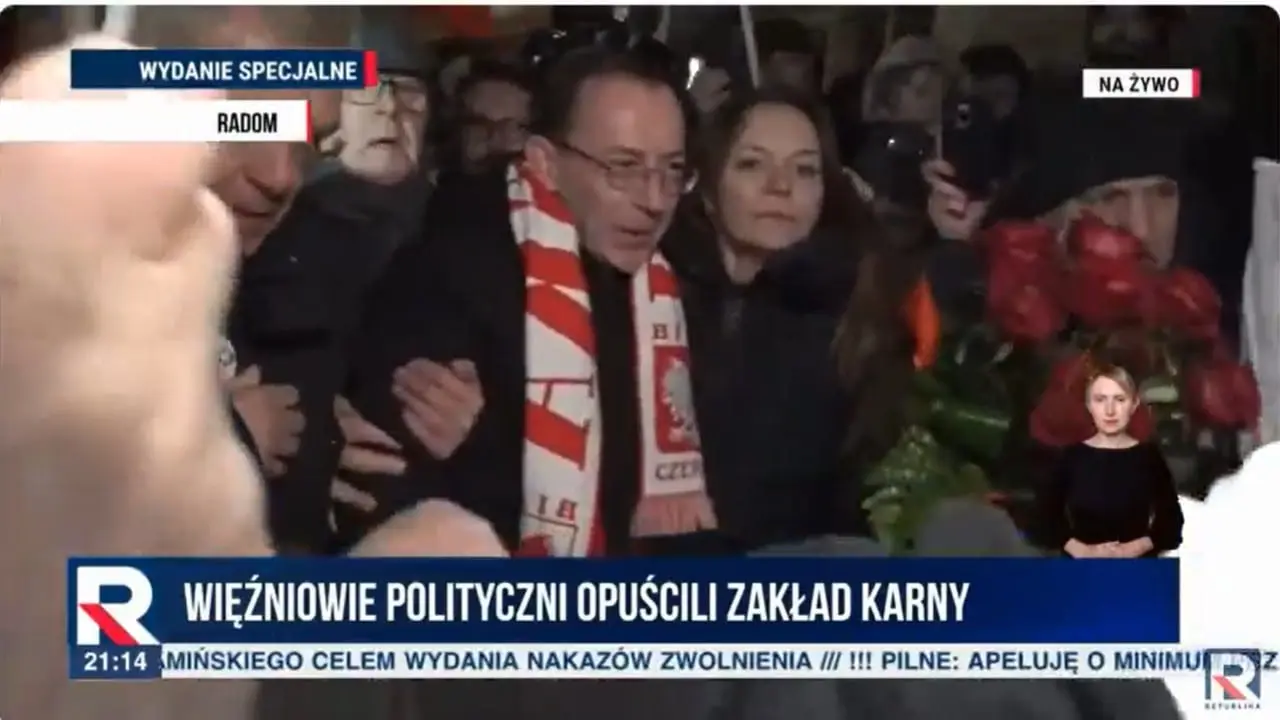 A. Duda įsakė paleisti į laisvę du Lenkijos opozicijos atstovus