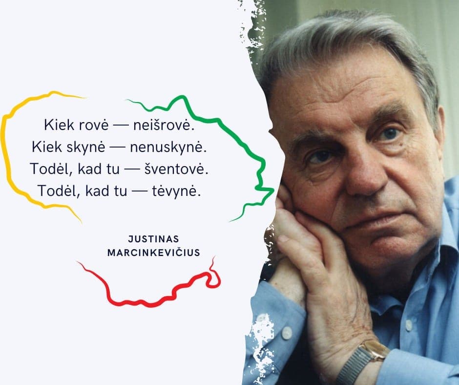 Pastatykime Justinui Marcinkevičiui paminklą: vieta jau parinkta, kviečiama prisidėti toliau