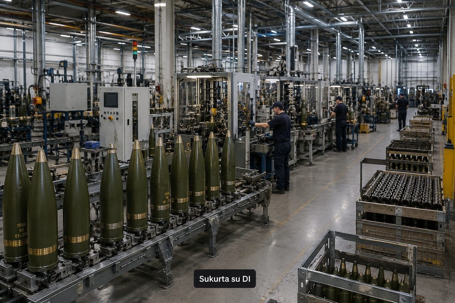 Ukrainos gynybos milžinė žengia į Lietuvą: statys vieną moderniausių amunicijos cechų Europoje