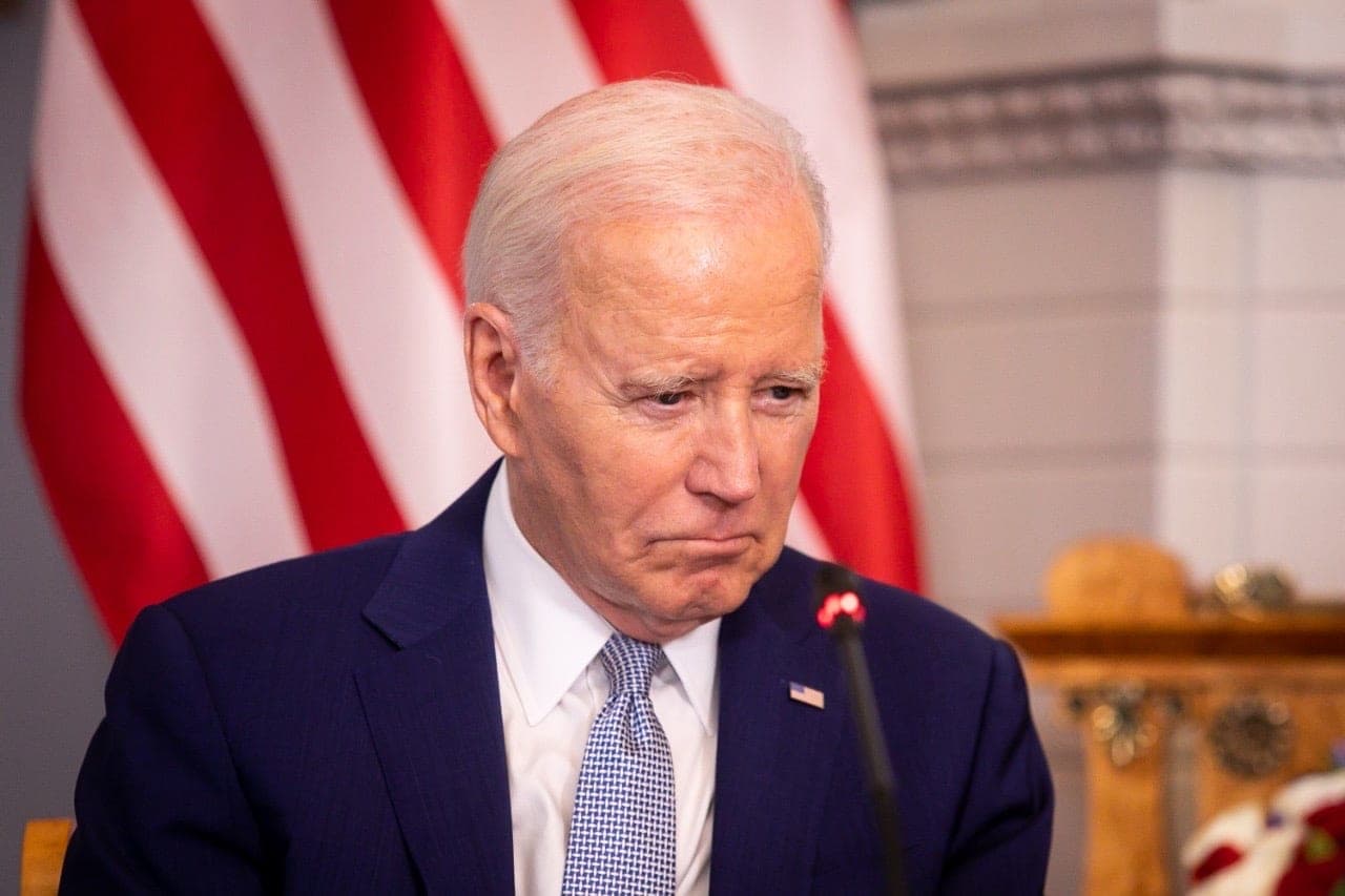 J. Bideno būklė jau kelia nerimą: nesugebėjo perskaityti iš anksto paruoštų atsakymų
