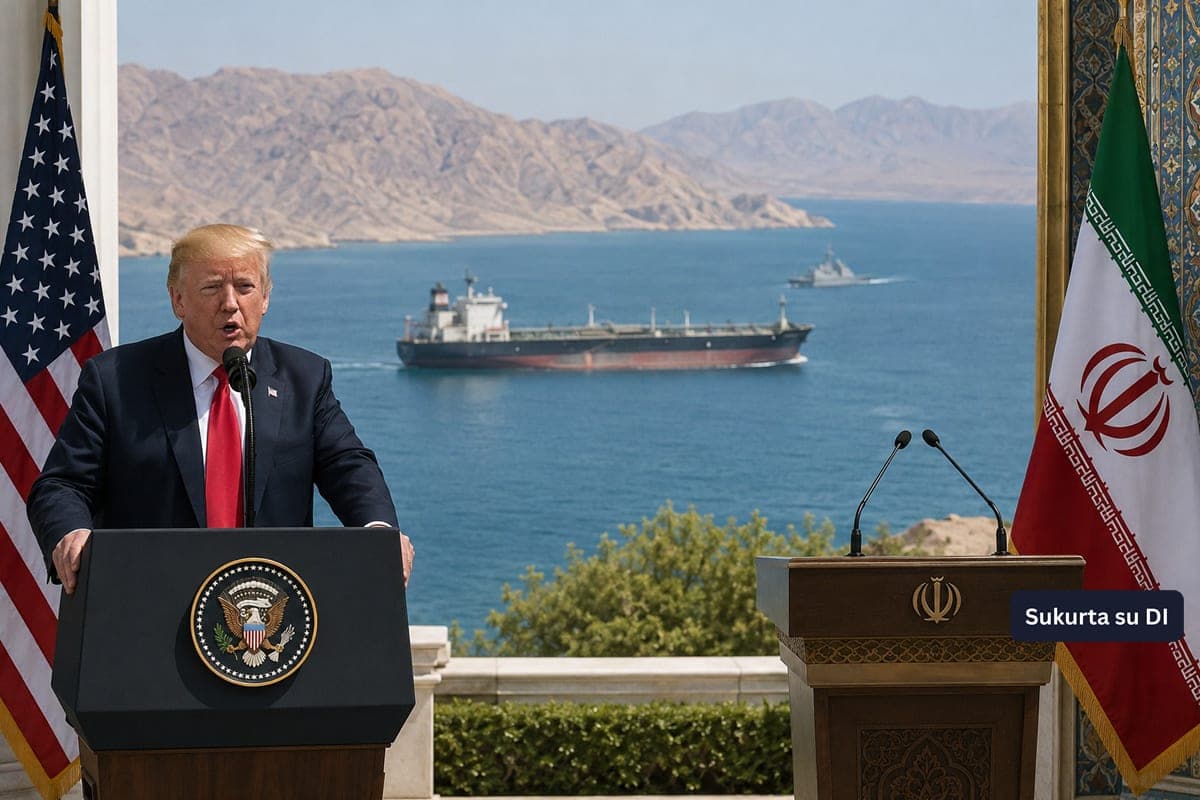 D. Trumpo ultimatumas Iranui: už uždarų durų sprendžiamas karo ir taikos klausimas