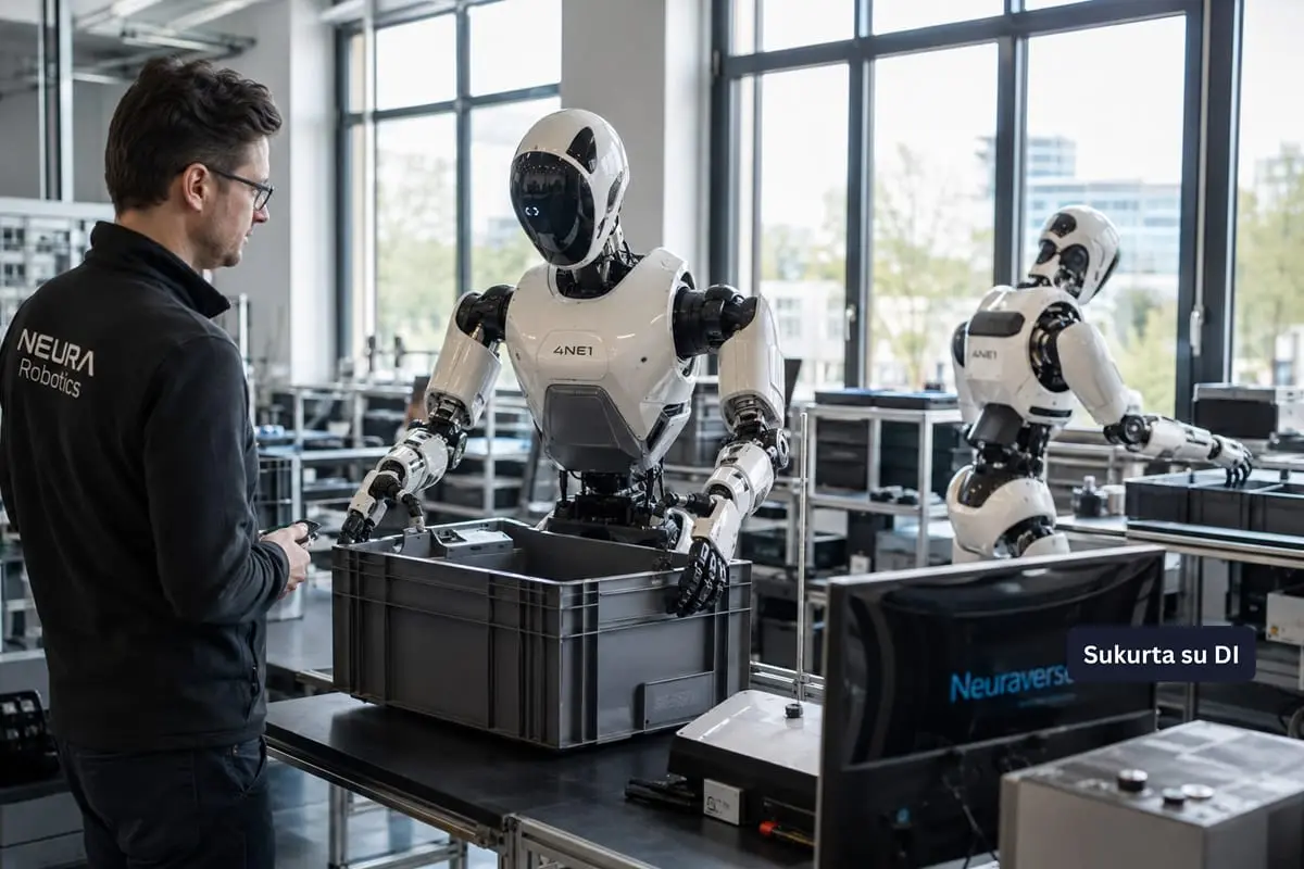 Vokietijos robotikos vadovas: per 2–5 metus robotai galės perimti beveik visas fizines žmogaus užduotis