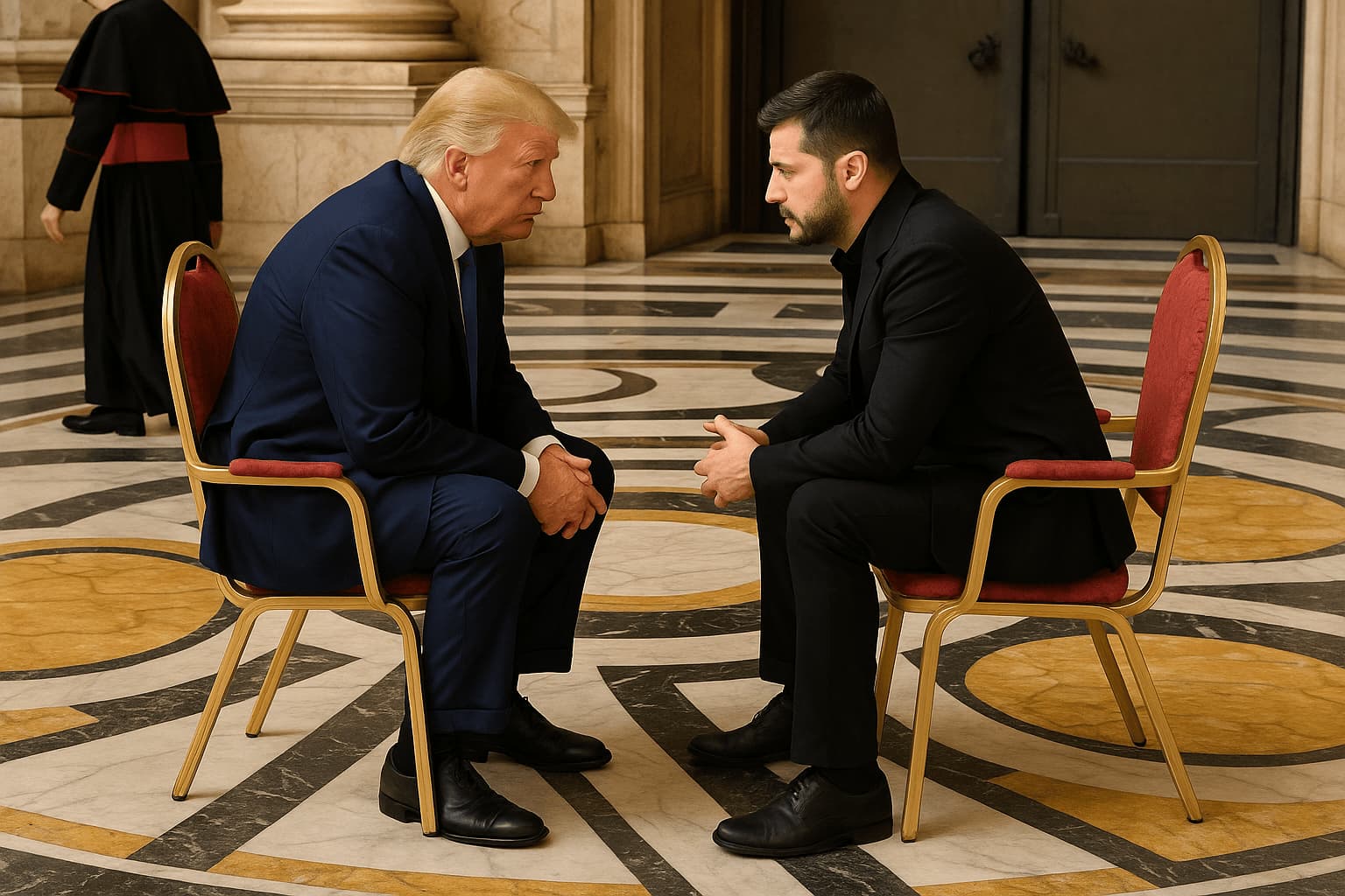 D. Trumpas tiki, kad V. Zelenskis pasirengęs atiduoti Krymą Rusijai