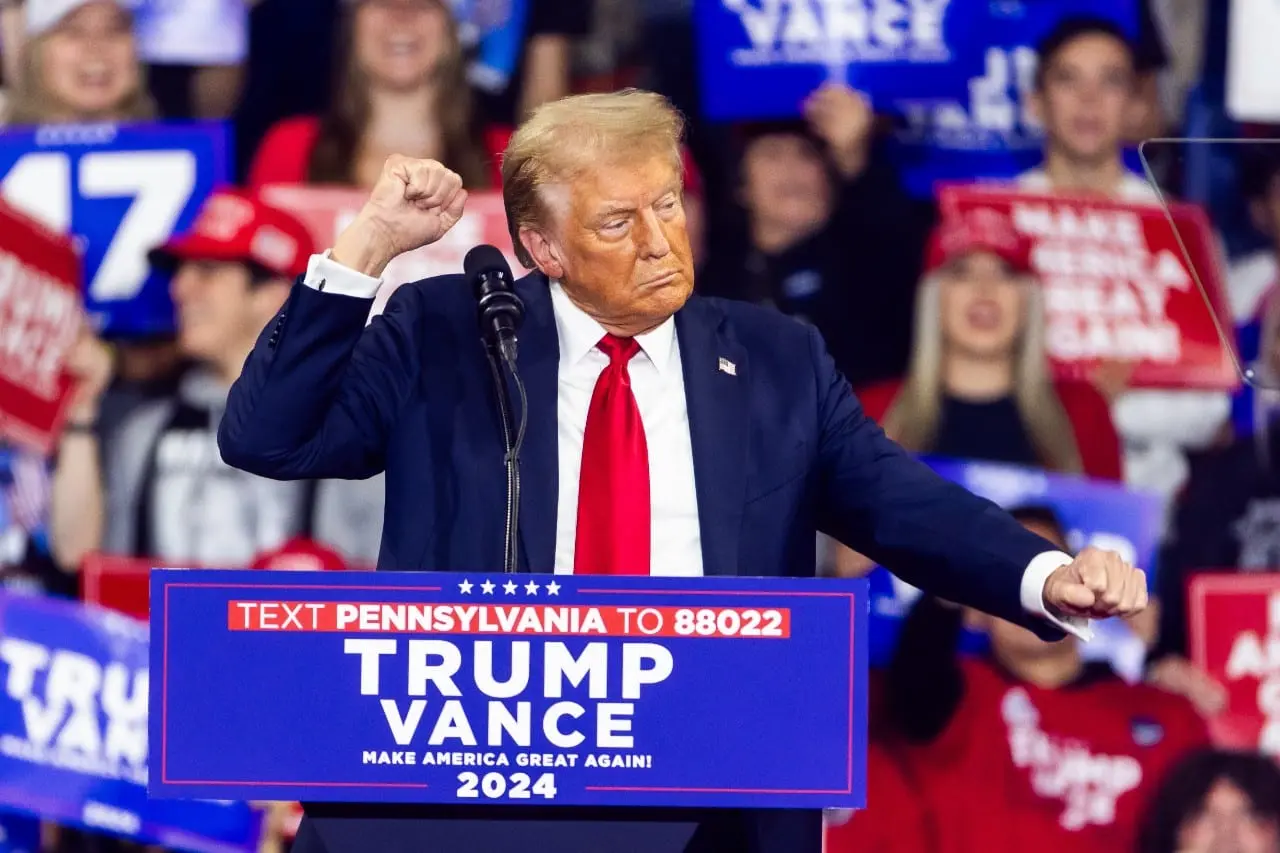 JAV rinkimai 2024: ar D. Trumpas įveiks K. Harris svyruojančiose valstijose?