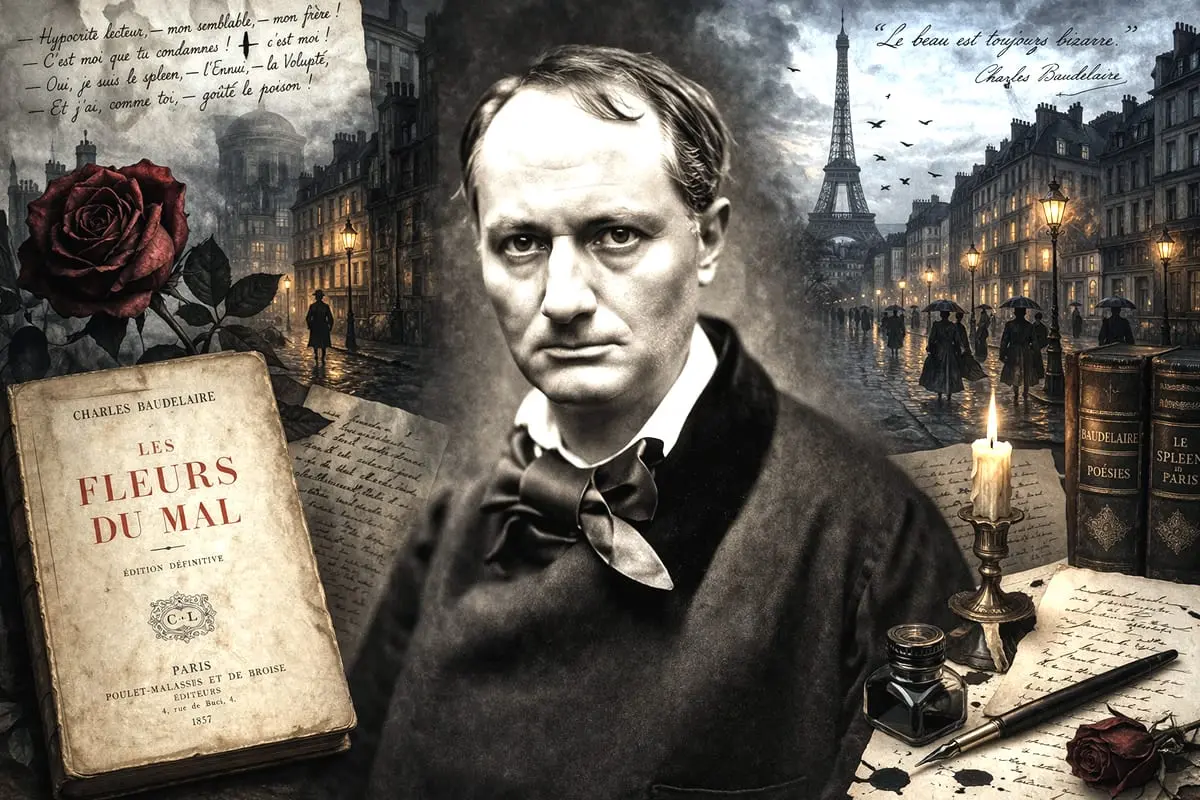 Skandalingasis kūrėjas, pakeitęs poezijos taisykles - Charles Baudelaire