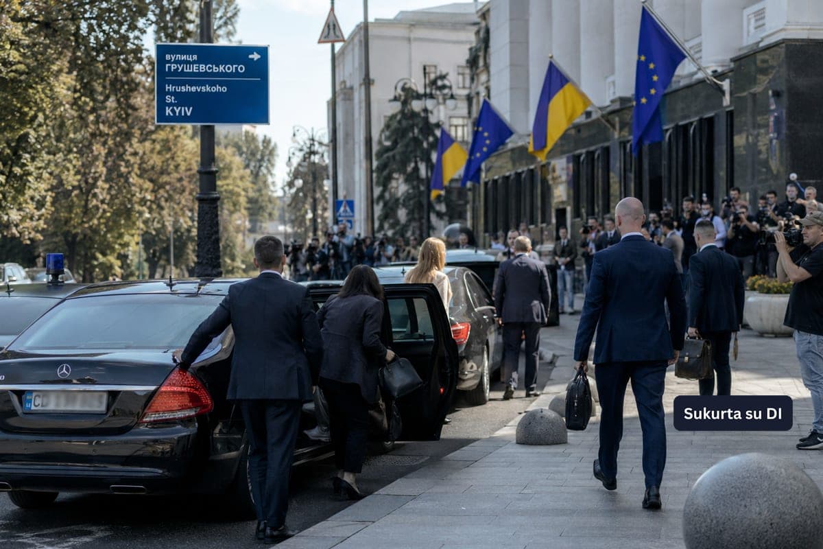 Vakarų lyderiai renkasi Kyjive, o Ukraina pradėjo sistemingus smūgius Rusijos „Ozon“ logistikos tinklui