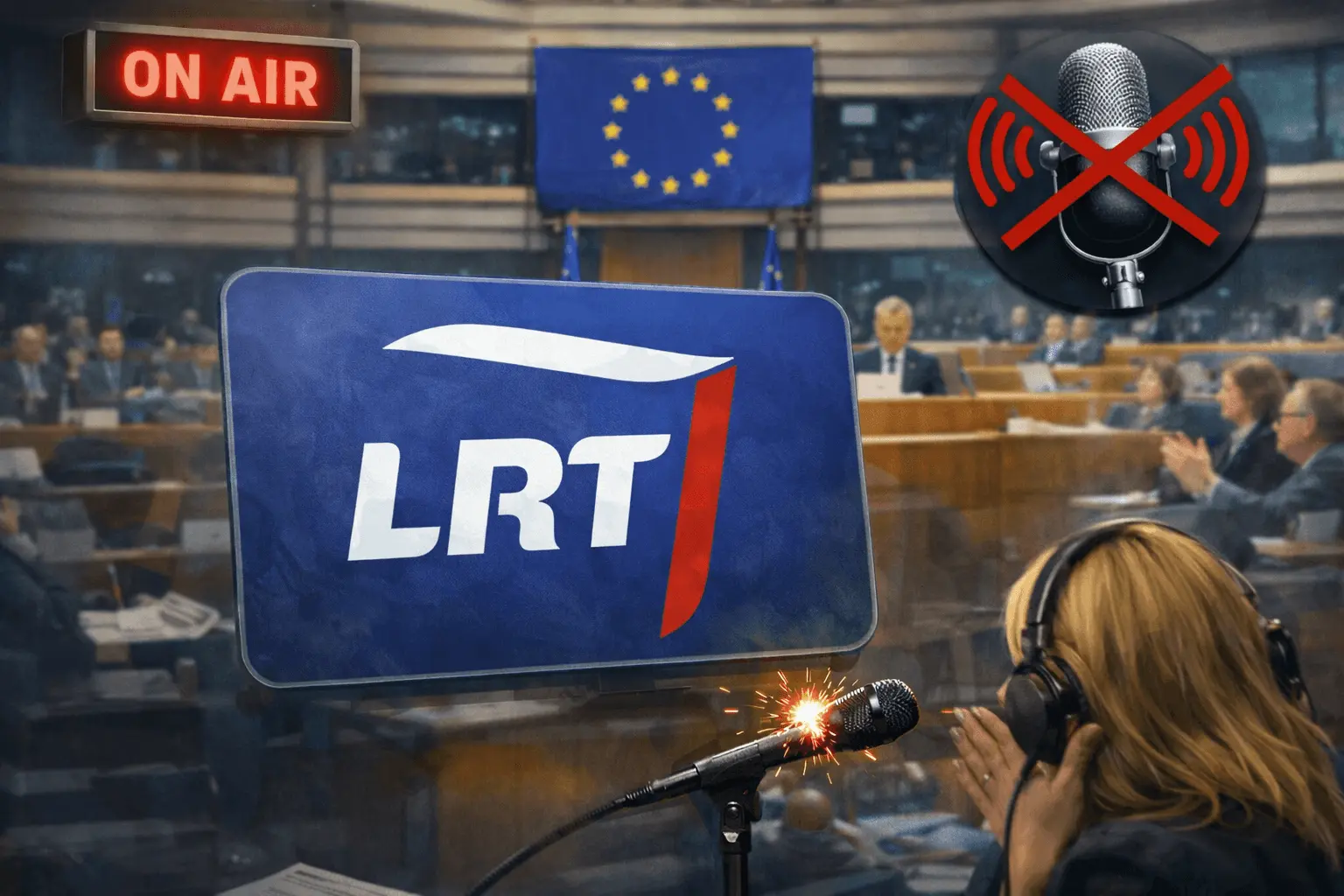 Apie žiniasklaidos laisvę ir LRT – uždarame Briuselio posėdyje, be viešų atsakymų