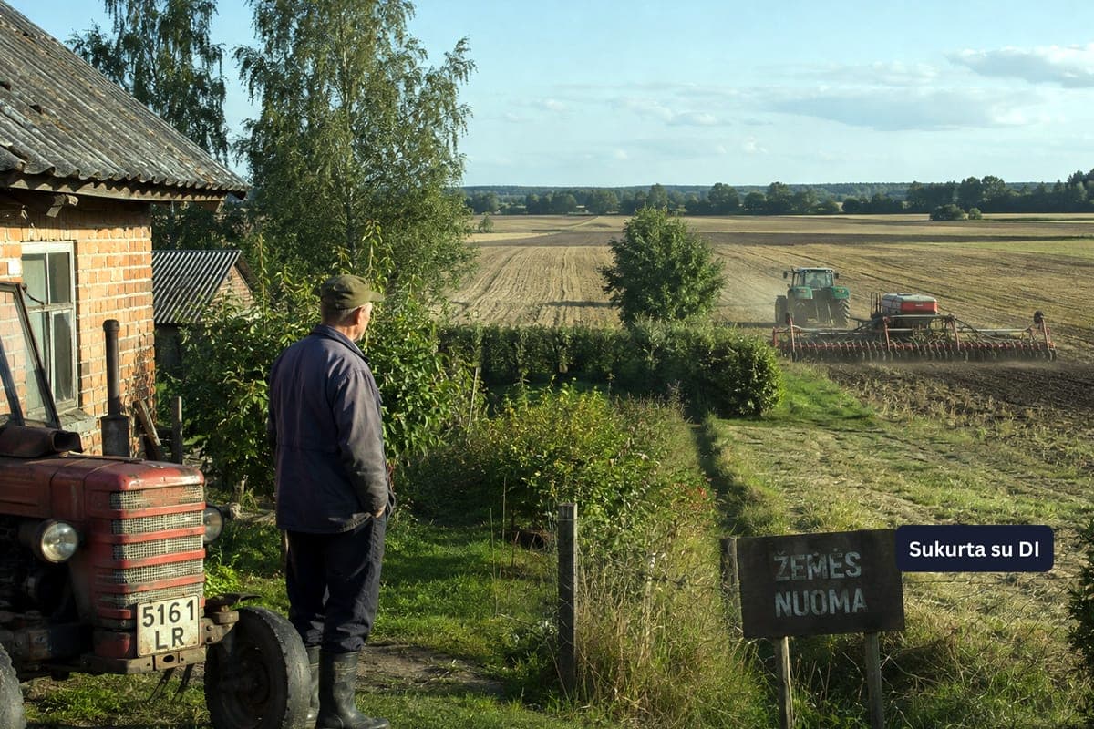 Žemės ūkio paskirties žemės koncentracija Lietuvoje: smulkūs ūkiai traukiasi, didieji valdo vis daugiau