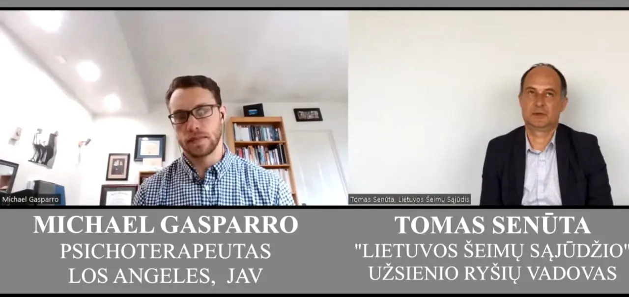 Psichoterapeutas iš JAV M. Gasparo – potraukis tai pačiai lyčiai gali būti kontroliuojamas