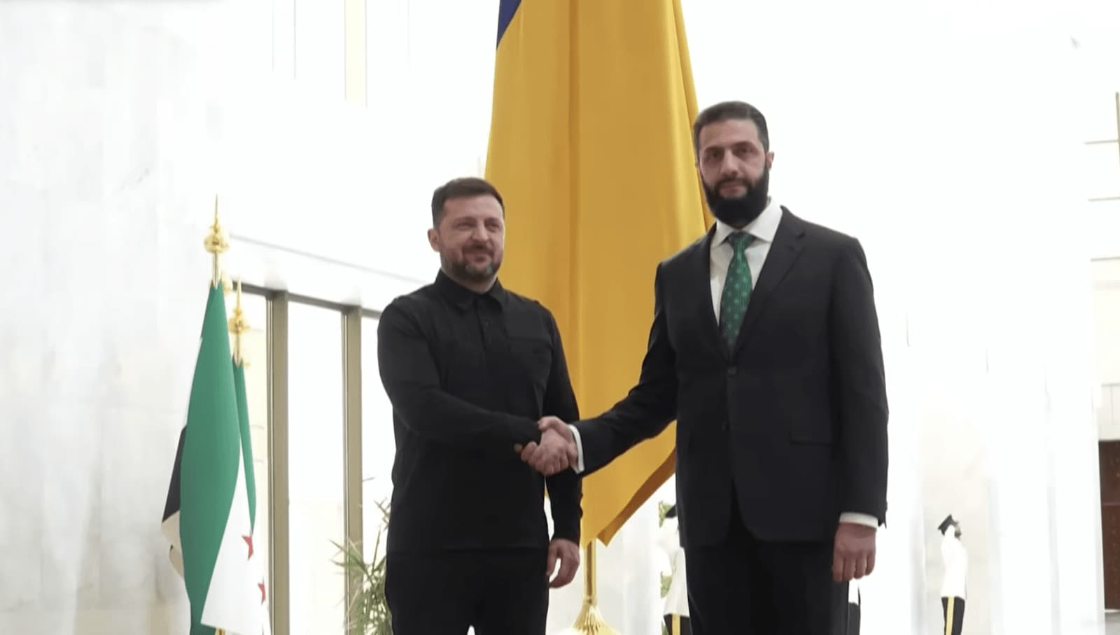 Po V. Zelenskio vizito Damaske Ukraina ir Sirija susitarė dėl saugumo bendradarbiavimo