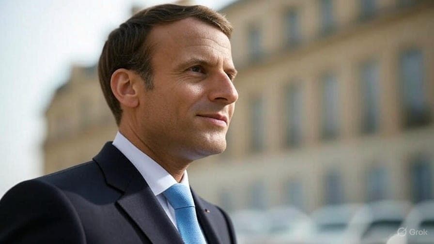 Prancūzija pripažins Palestinos valstybę, sako E. Macronas