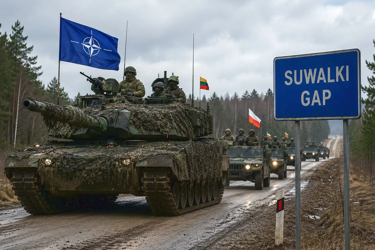 NATO treniruojasi ten, kur Baltijos šalys būtų atkirstos pirmiausia