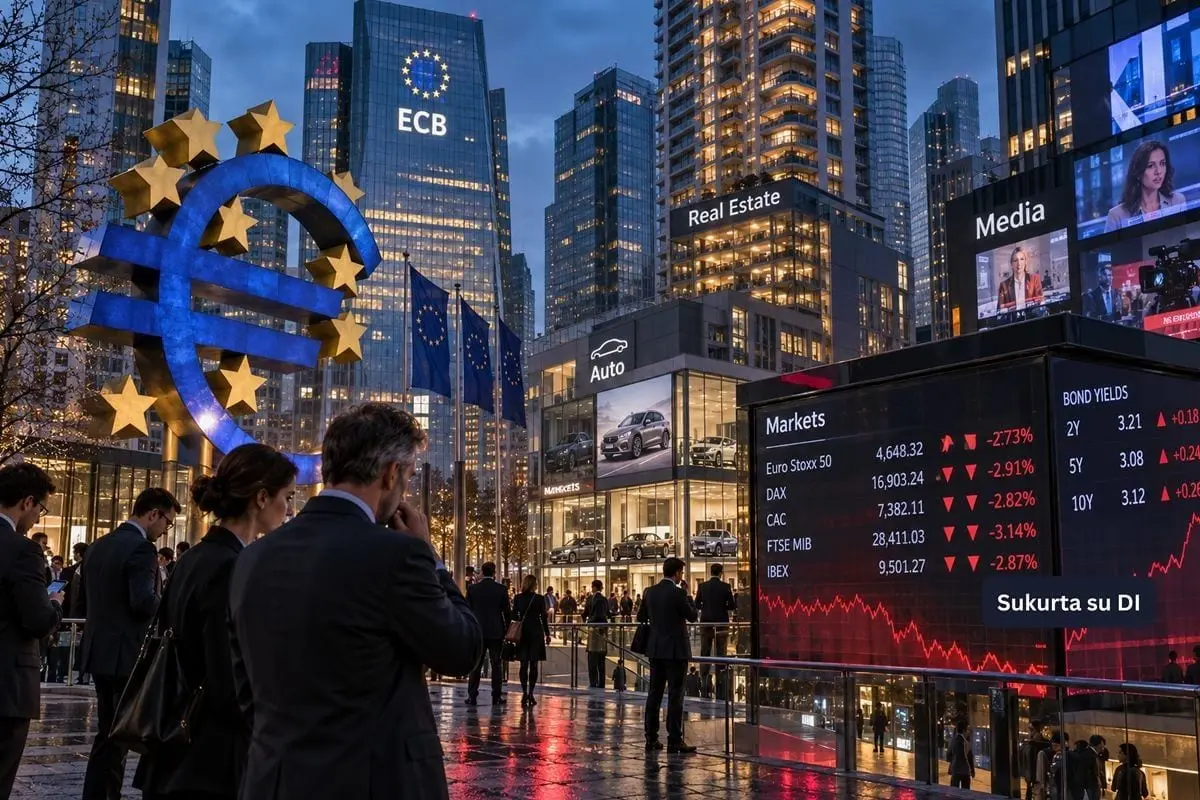 Aukštos palūkanos spaudžia Europos verslą: kas šešta bendrovė jau susiduria su rimtu finansiniu spaudimu