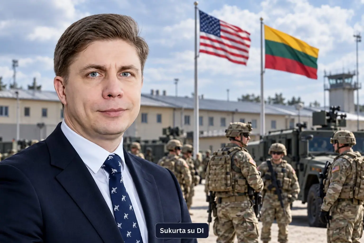 JAV kariams pasilikus nuolat, išlaidas padengtų Lietuva: M. Sinkevičius norėtų ir bazės
