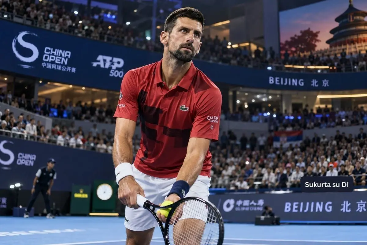 Novakas Džokovičius grįžta po skaudaus „US Open“ fiasko – prieš Pekiną sako, kad kūnas vėl jaučiasi gerai