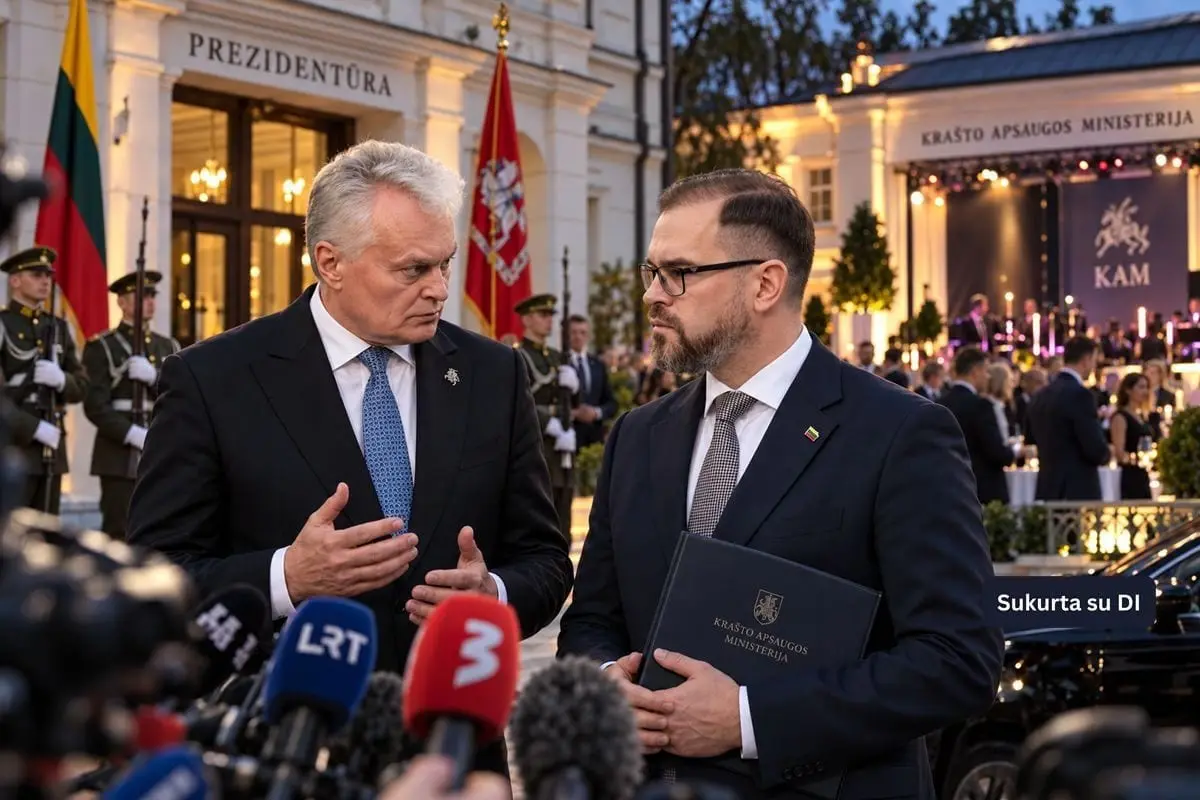 Prezidentūra apie Roberto Kauno likimą: Gitanas Nausėda susitiks su ministru ir aptars situaciją