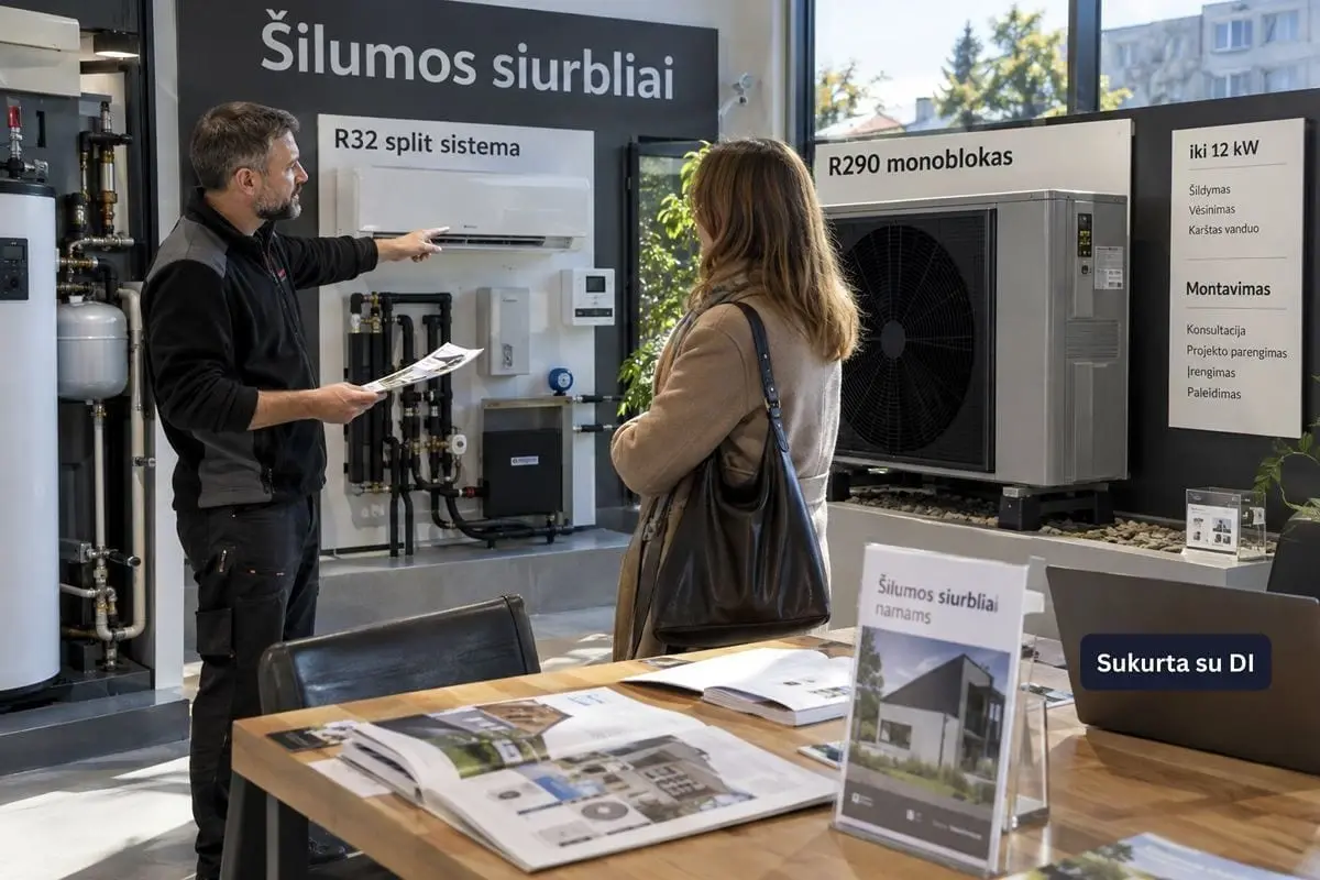 Šilumos siurbliai Lietuvoje: nuo 2027 m. naujos F-dujų taisyklės keis, kokią įrangą bus galima parduoti ir montuoti