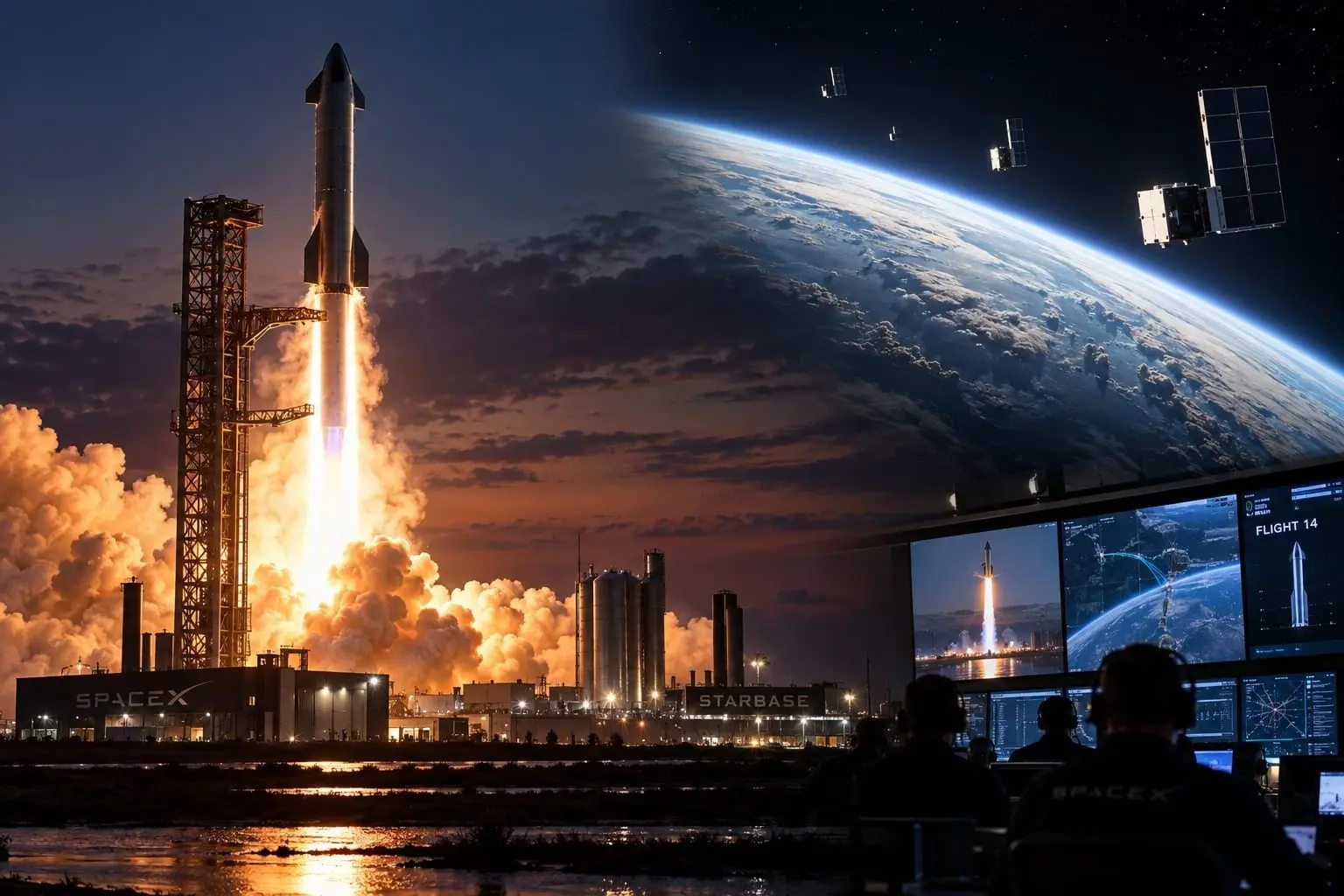 „SpaceX“ pasiekė svarbiausią „Starship“ etapą – 14-asis skrydis pirmą kartą išvedė raketą į orbitą
