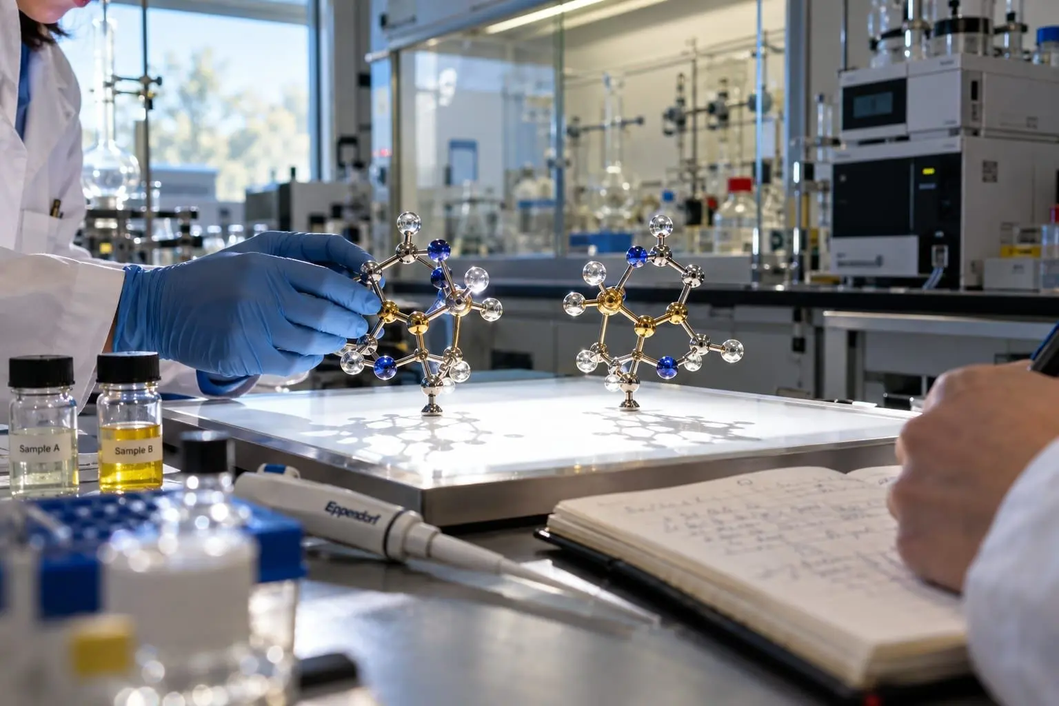 2026 m. chemijos Nobelis – už atradimą, leidžiantį pasirinkti „teisingą“ molekulę
