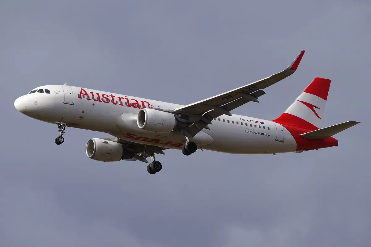 „Austrian Airlines“ lėktuvas iš Tel Avivo dėl grasinimo bomba nusileido Sofijoje, jį lydėjo naikintuvas MiG-29