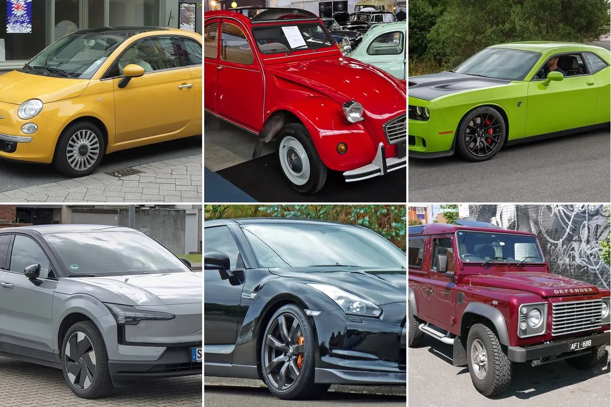 Automobilių markės pagal šalis: vokiškos, japoniškos, švediškos ir kitos