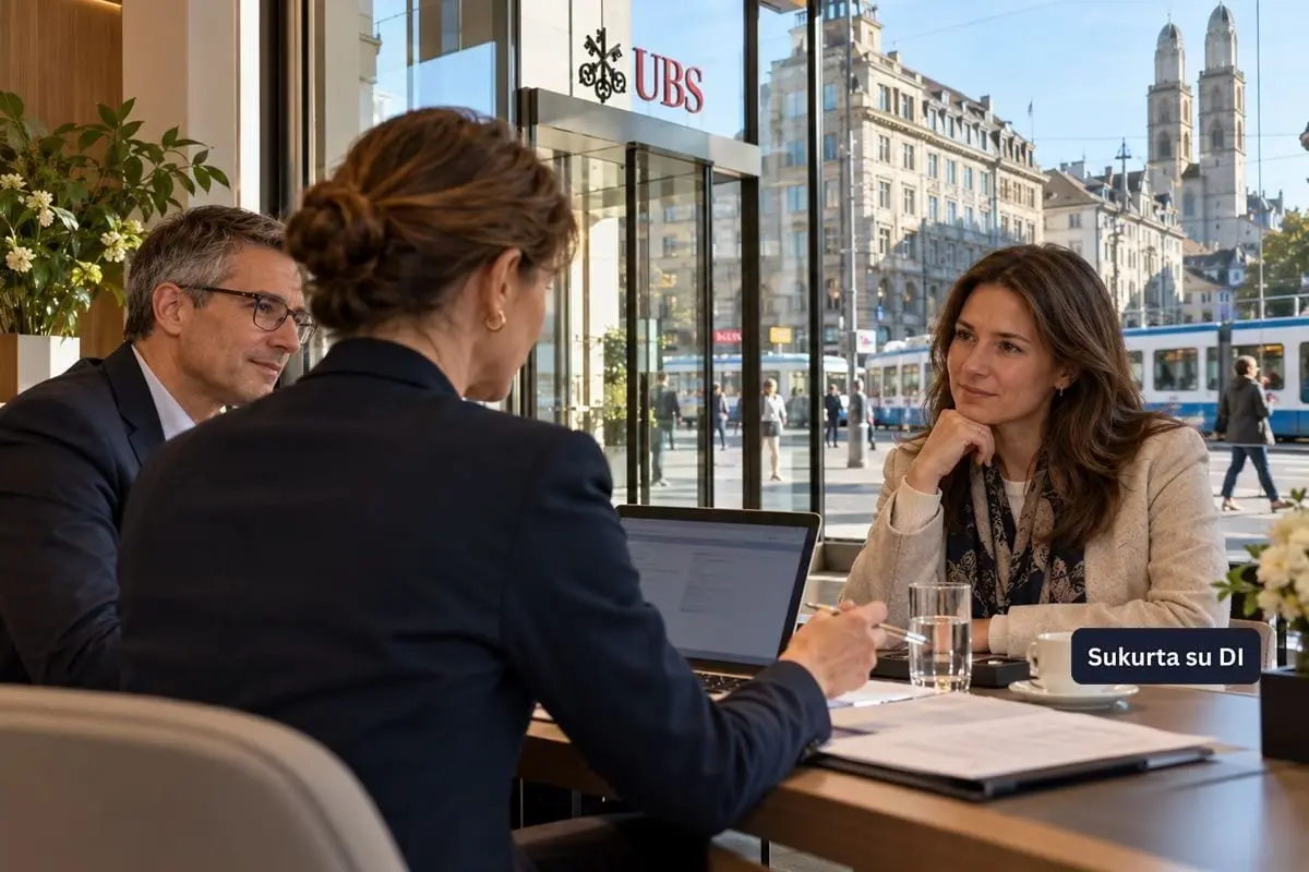 Bankų DI reitinge Europa liko su vienu atstovu: UBS pakilo, HSBC iškrito