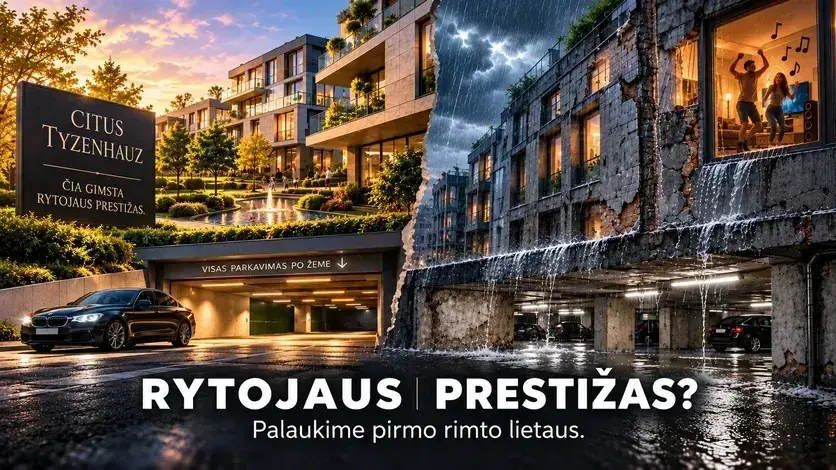 „CITUS Tyzenhauz“ ir „rytojaus prestižas“: ką pirkėjas turėtų žinoti prieš pasirašydamas sutartį