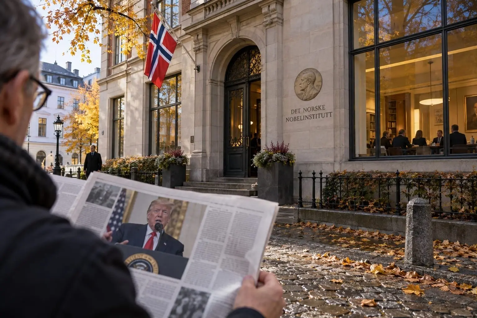 D. Trumpas ir Nobelio taikos premija: sprendimą priima penki žmonės Osle