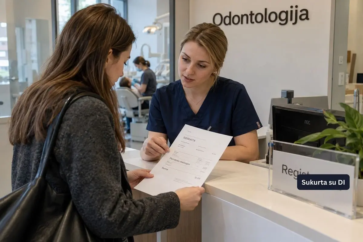 Dantų gydymas su sveikatos draudimu: kodėl už plombas vis tiek tenka mokėti iš savo kišenės