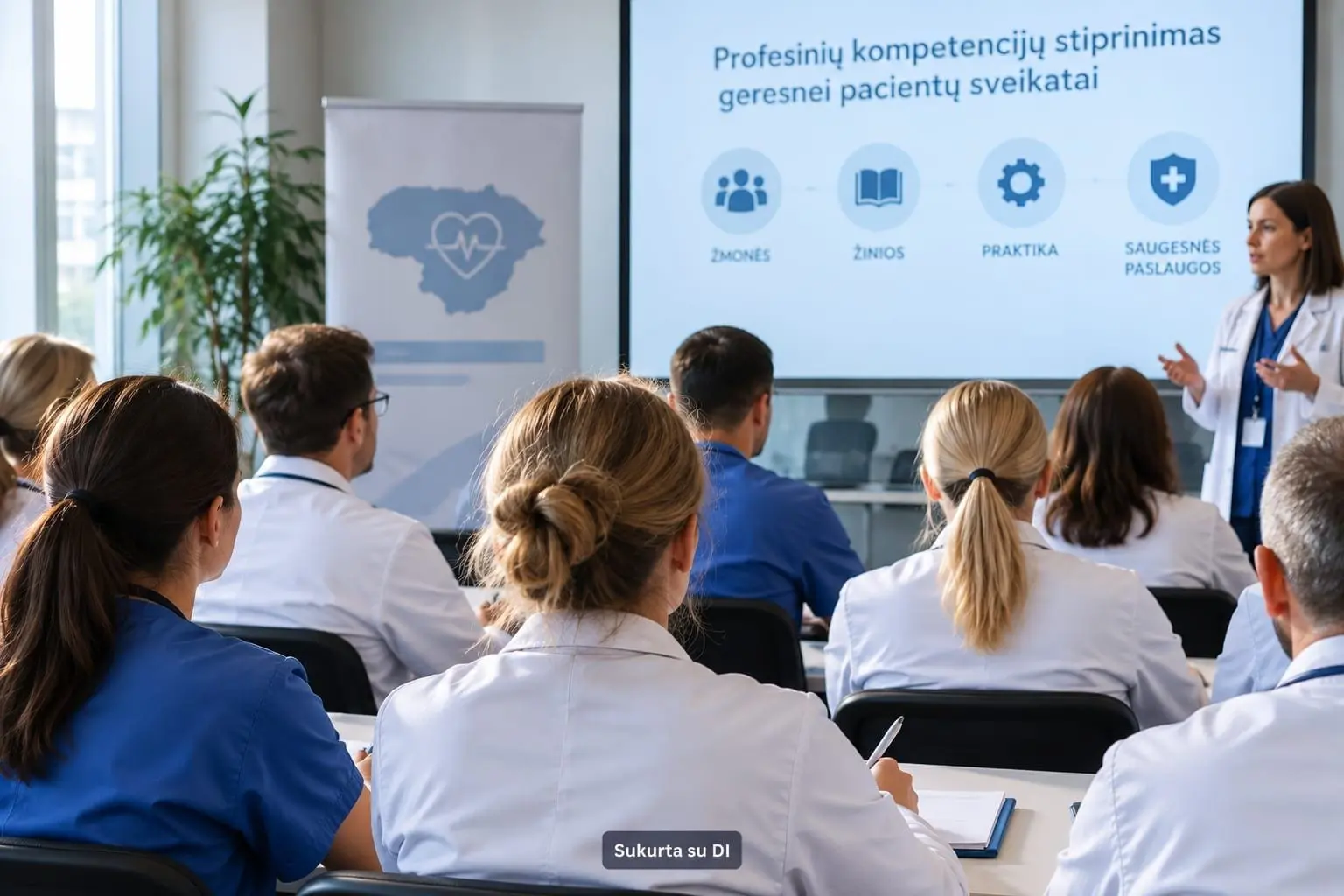 Daugiau nei 16 tūkst. medikų Lietuvoje atsivers naujos galimybės: mokymams skiriama per 5 mln. eurų