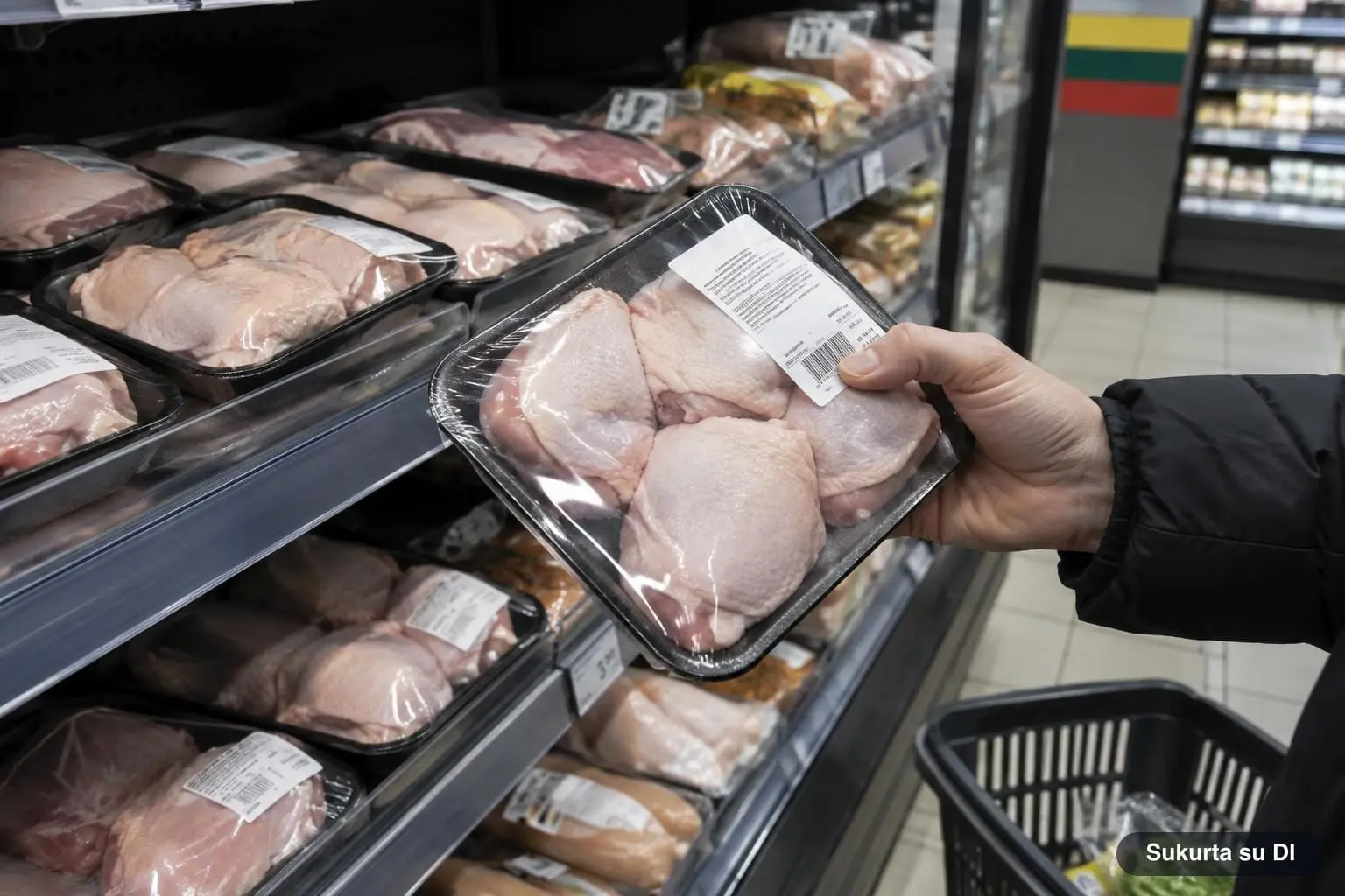 „IKI“ atšaukia vištienos šlauneles su salmonelėmis: pinigus grąžins be čekio