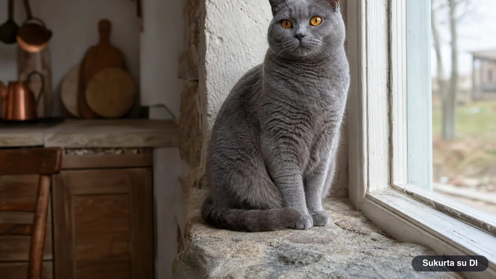 Kartūzų katė (Chartreux): melsvoji Prancūzijos katė – charakteris, kailis ir priežiūra