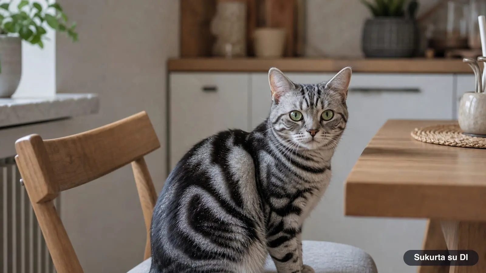 Amerikos trumpaplaukė katė (American Shorthair): būdas, spalvos, sveikata ir priežiūra
