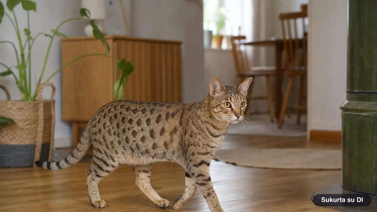 Ocicat (ocikatas): dėmėta katė be laukinio kraujo – kilmė, spalvos, būdas ir sveikata