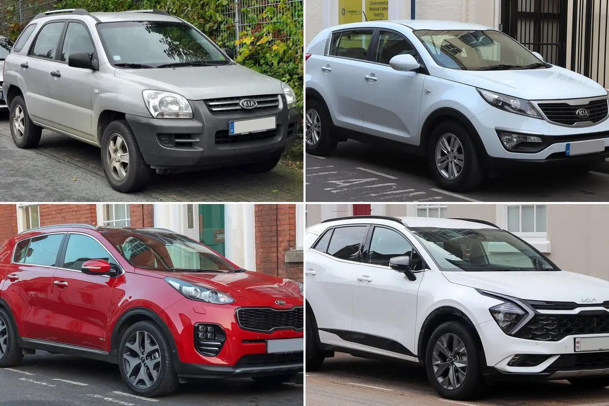 Kia Sportage: penkios kartos, hibridai, matmenys ir palyginimas su Tucson bei RAV4