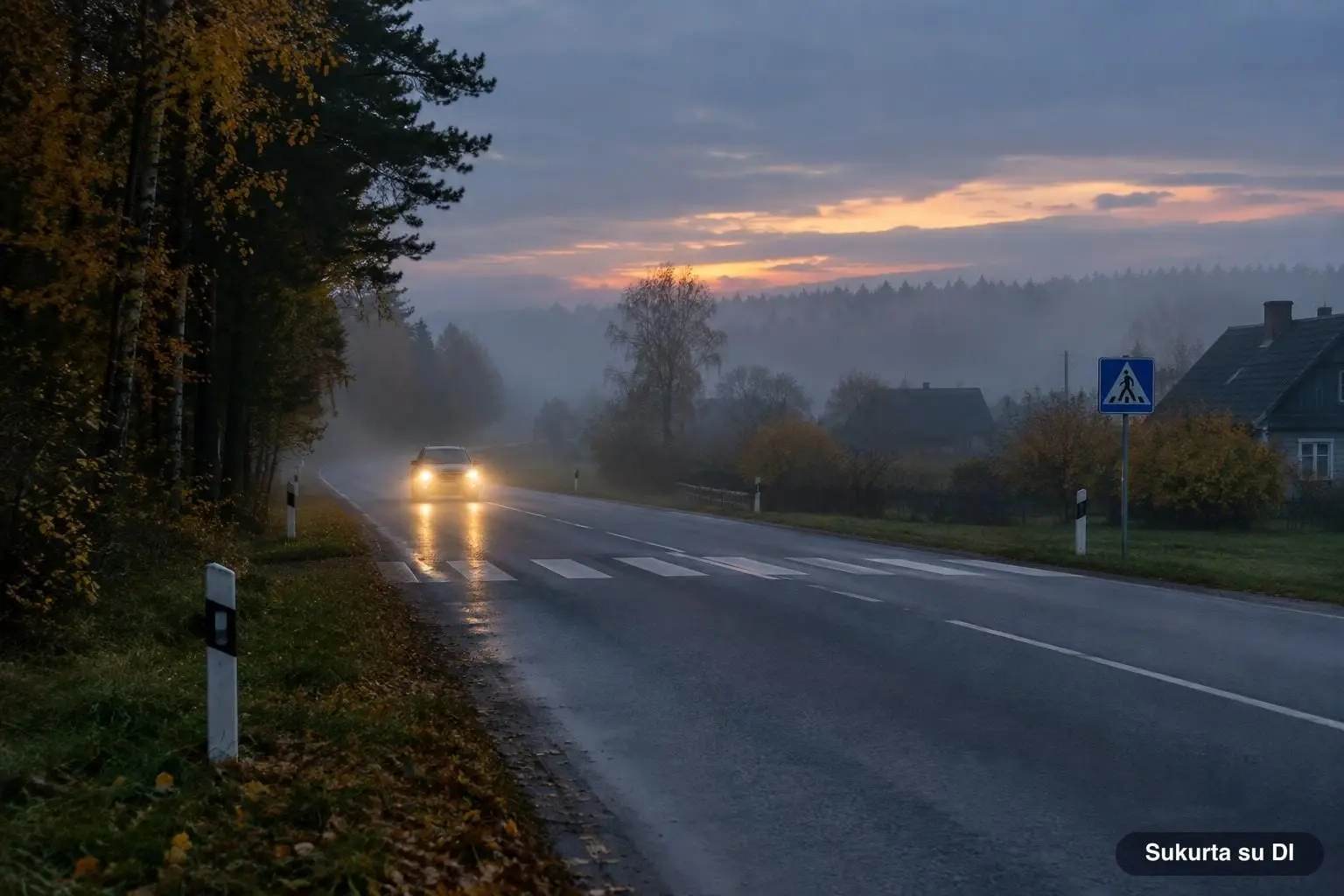 Laikrodžių persukimas ir keliai: kada sutemus ir pavargus tyko didžiausia rizika
