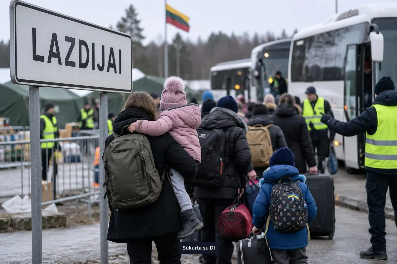 Lazdijuose išbandė, kaip priimtų 500 nuo karo bėgančių žmonių: paaiškėjo, kur reikia pasitempti
