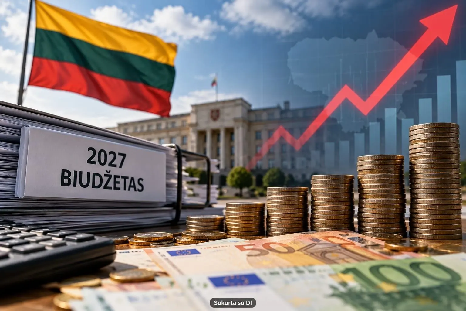 Lietuva skolinsis toliau, o sąskaita augs: ekonomistai perspėja dėl 2027 metų biudžeto