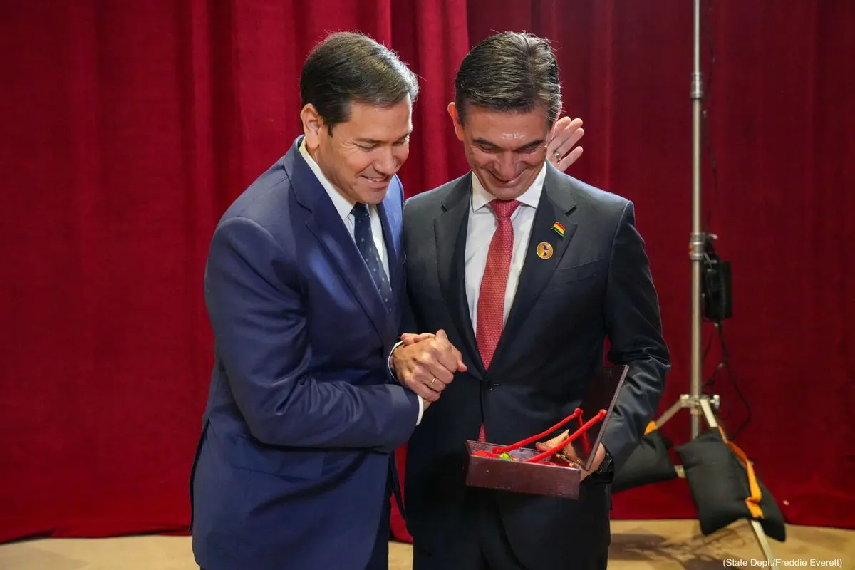 M. Rubio atvyko į Samarkandą: JAV siekia artimesnių ryšių su Centrine Azija