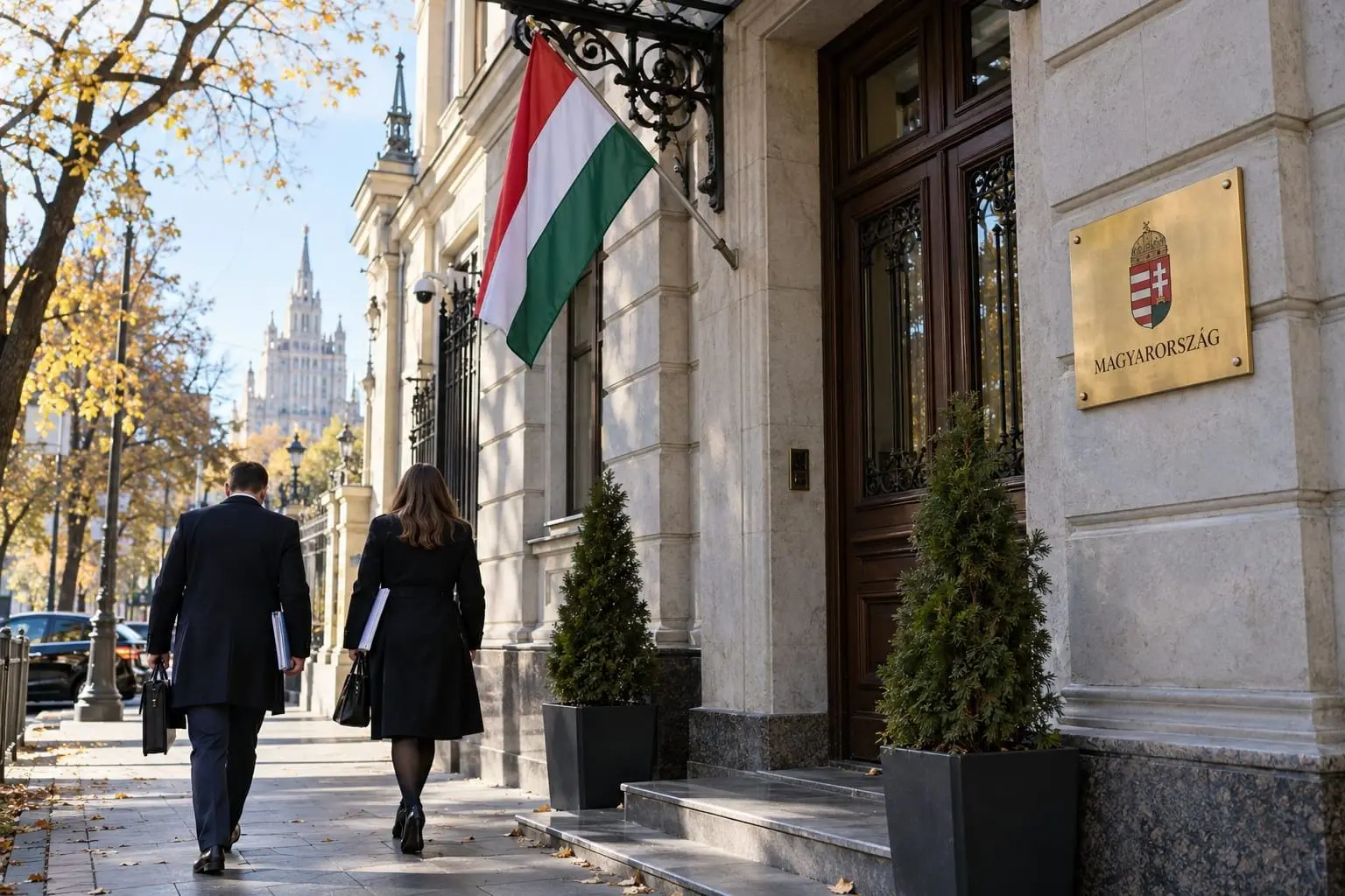 Maskvos atsakas Budapeštui: Vengrijos diplomatai turi išvykti per dvi savaites
