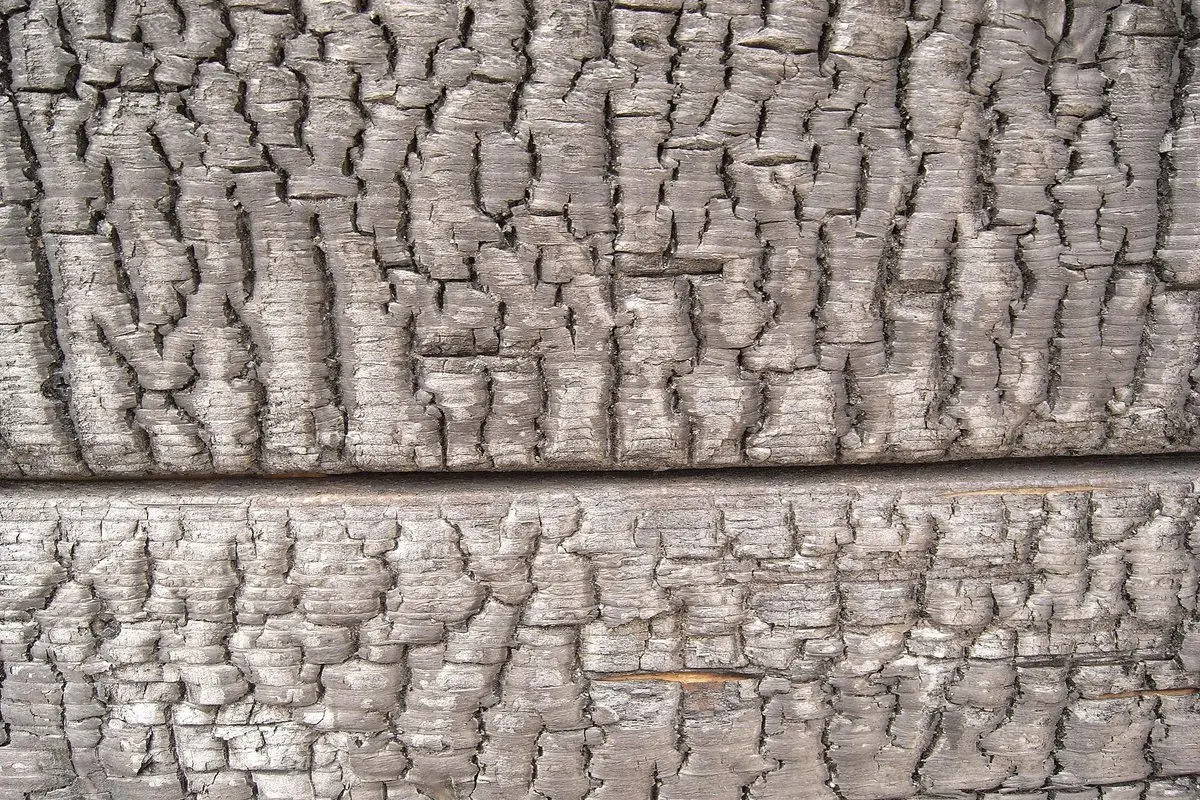 Deginta mediena (shou sugi ban, yakisugi): fasadas, savybės, kaip pasidaryti ir kuo skiriasi nuo termo medienos