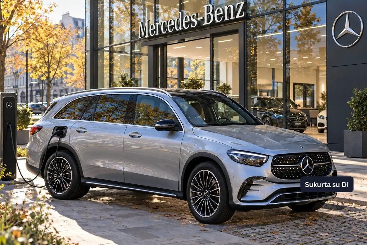„Mercedes-Benz“ pardavimai smuko 6 proc.: elektromobilių rekordą nustelbė Kinija