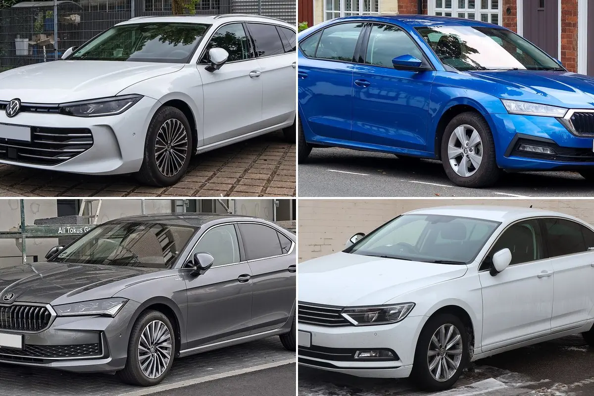 VW Passat, Škoda Octavia ar Superb: matmenys, kartos ir kurį rinktis