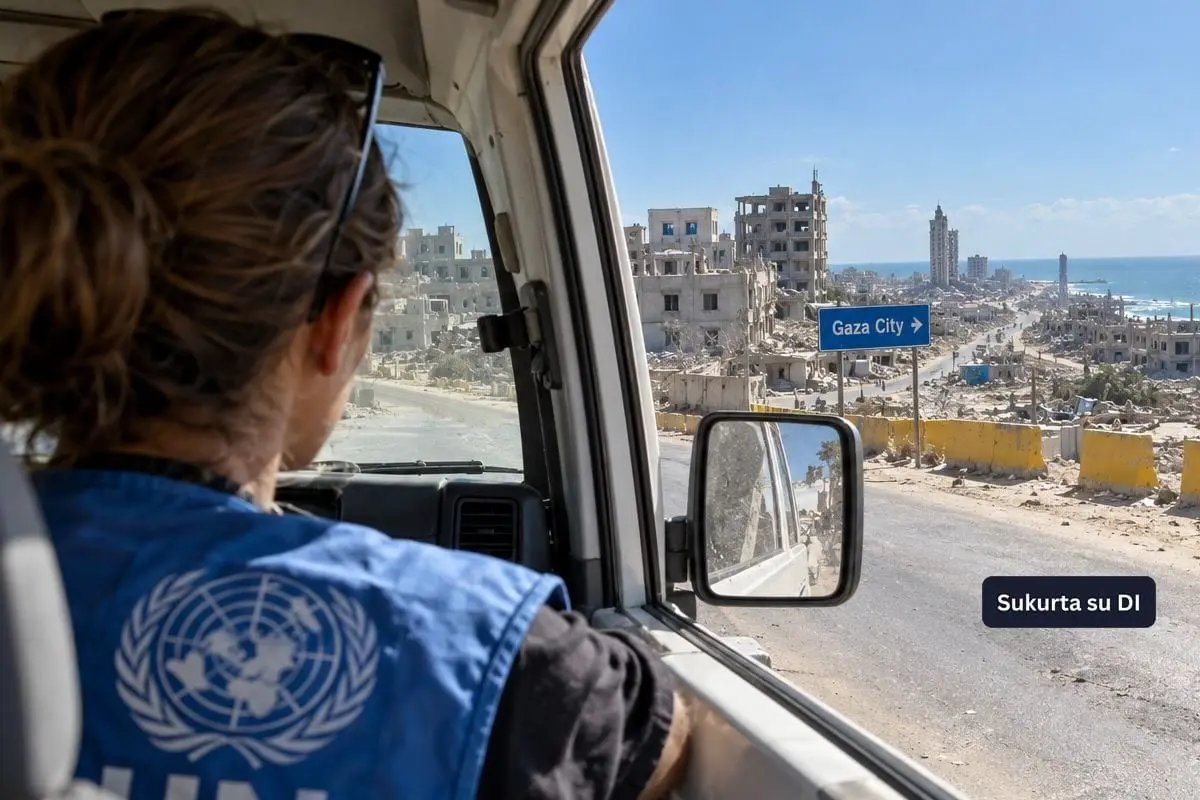 Po trejų metų Gaza padalyta, o Vakarų Krante plečiasi gyvenvietės: kaip pasikeitė Palestinos žemėlapis