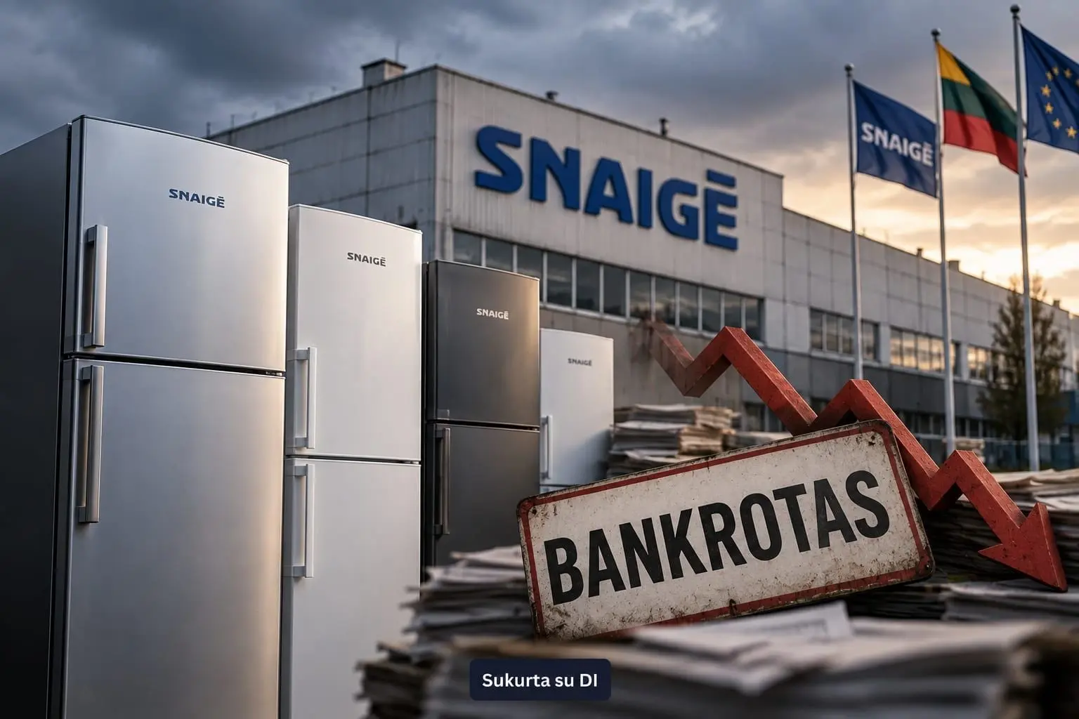 „Snaigė“ grimzta į bankrotą: darbo neteks visi 190 darbuotojų