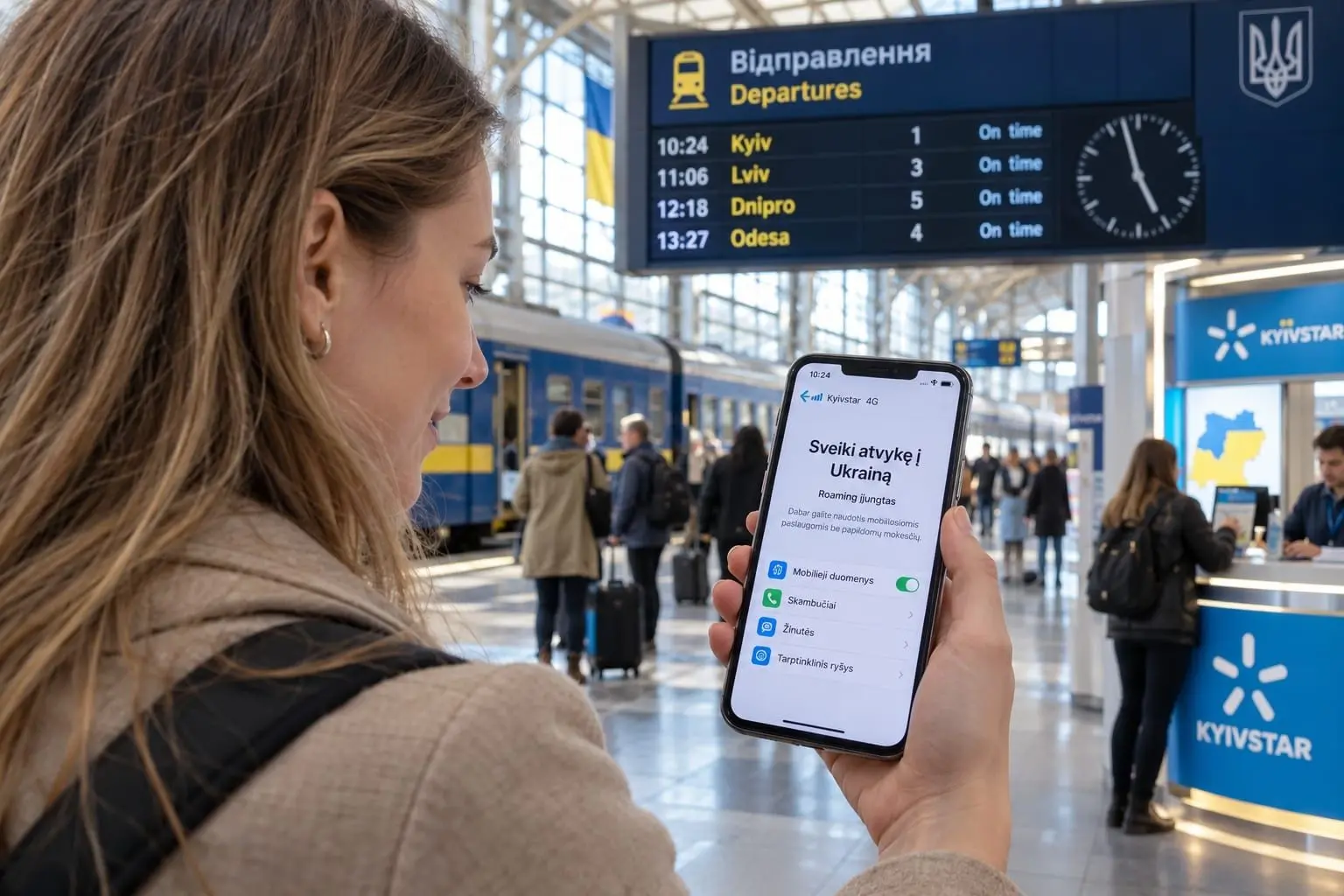 Telefonų naudojimas Ukrainoje ir Moldovoje be papildomo tarptinklinio ryšio mokesčio