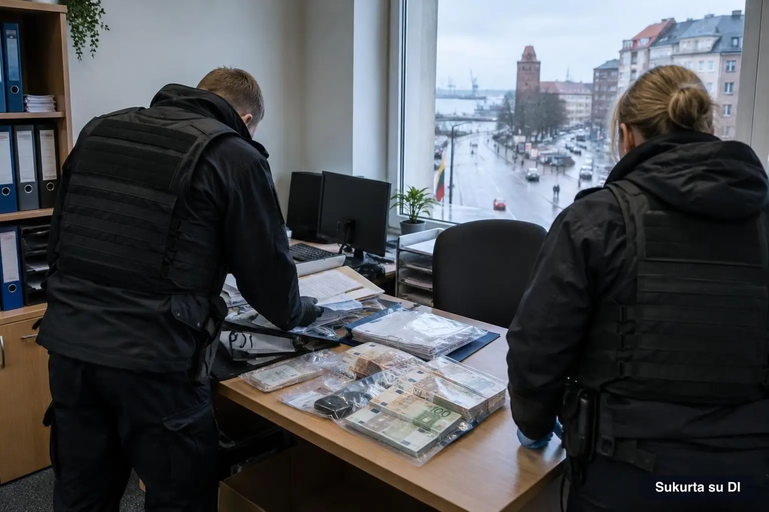 Tiriamas galimas mokesčių slėpimas: po kratų Lietuvoje paimta apie 400 tūkst. eurų