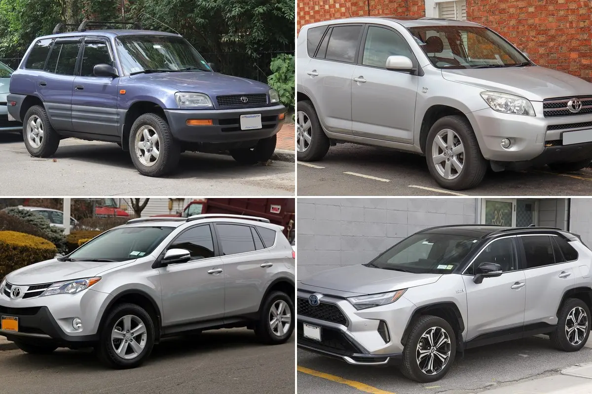 Toyota RAV4: kartos, hibridai, matmenys ir palyginimas su Tiguan bei Sportage
