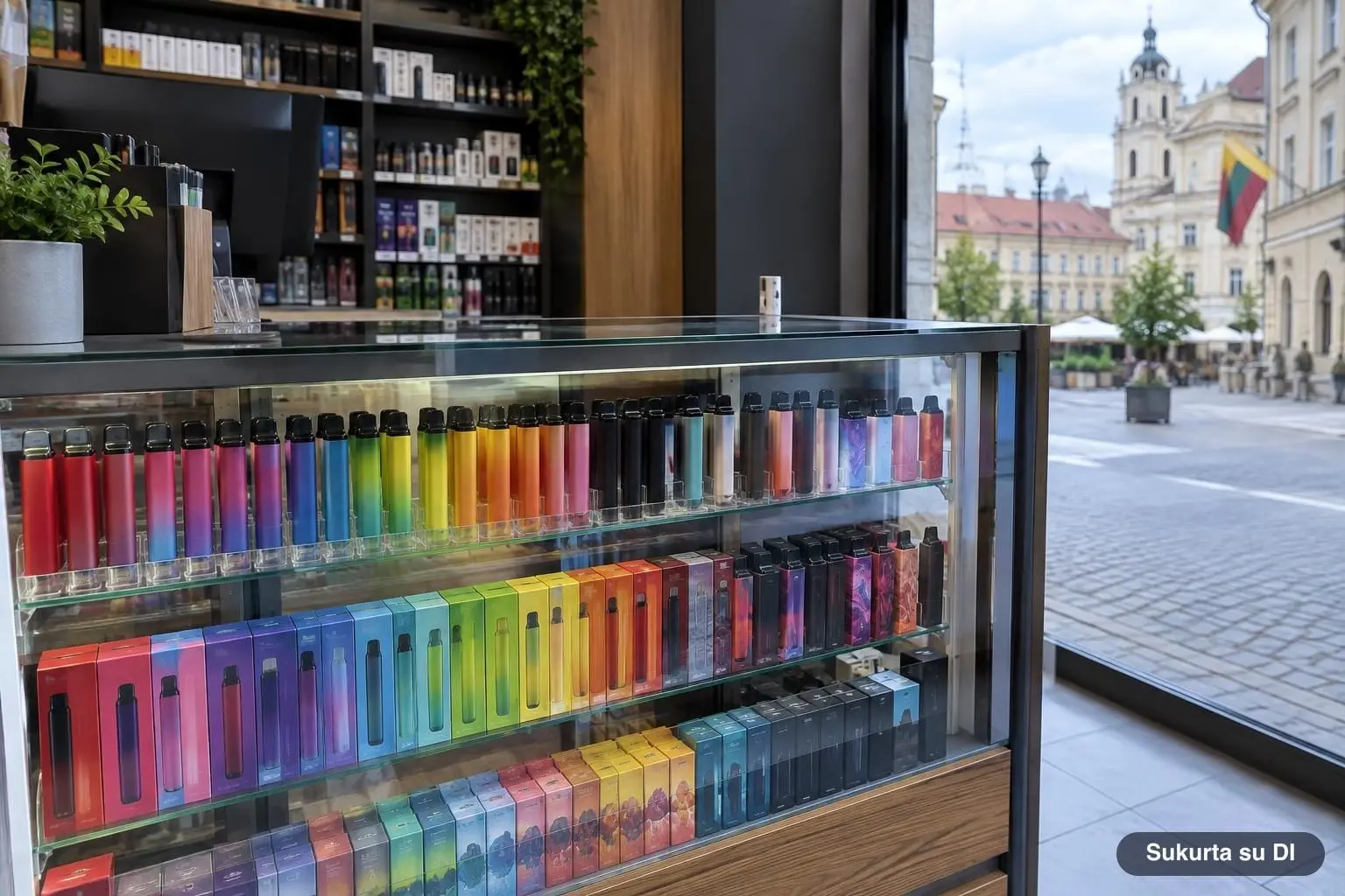 Vienkartinių e. cigarečių draudimas: komisija pritarė, bet galutinio sprendimo dar nėra